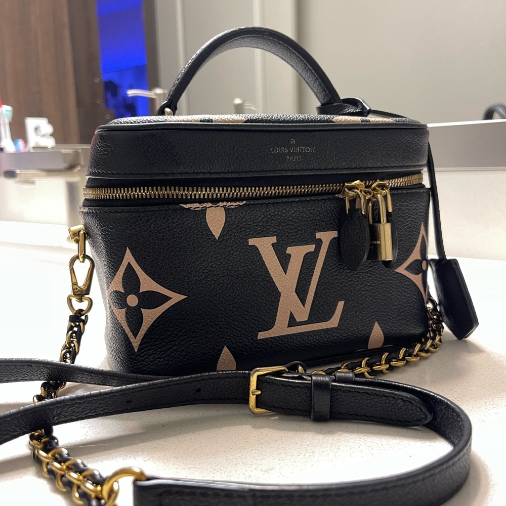 Louis Vuitton monogram vanity shoulder bag